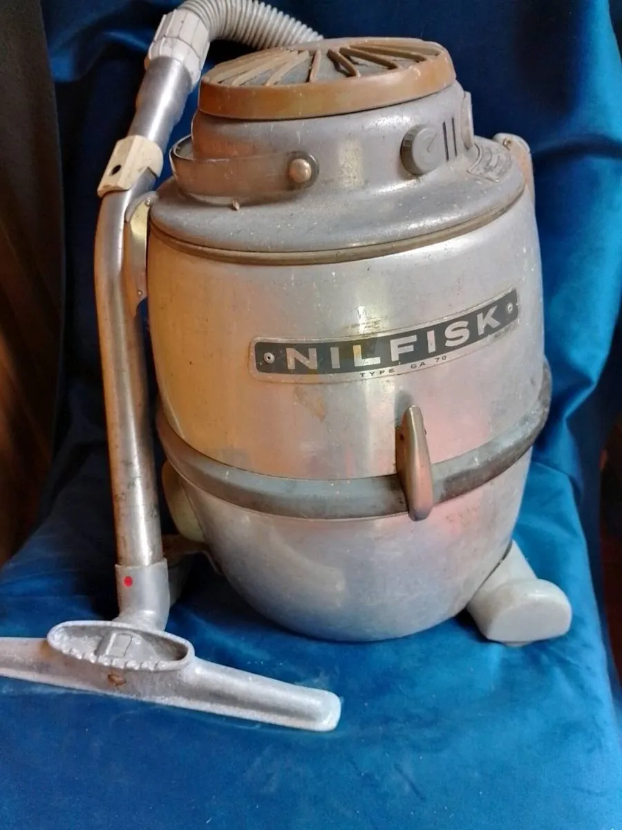 Vintage Nilfisk GA 70 Vacuum Cleaner working - Image 1