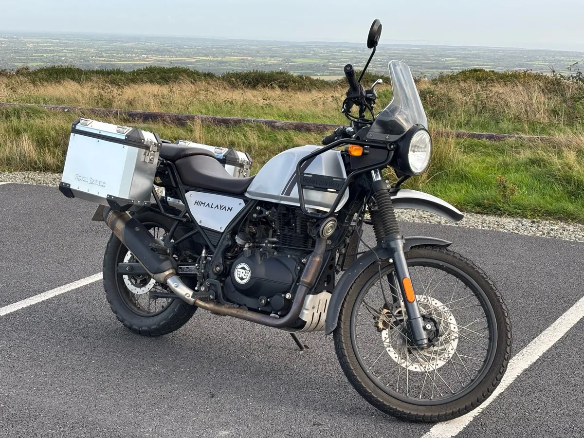 Royal Enfield Himalyan (with panniers) - Image 1