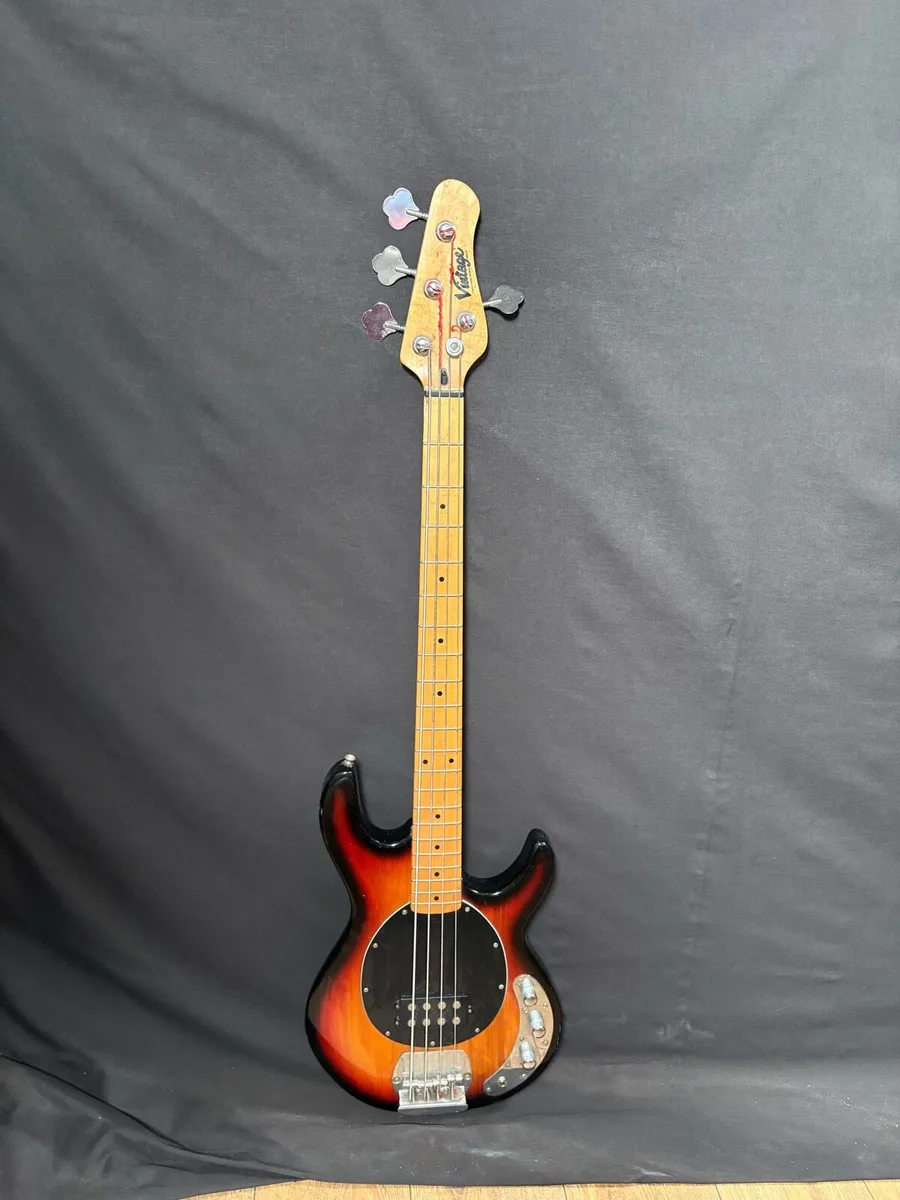 Vintage Bass Guitar - Image 1