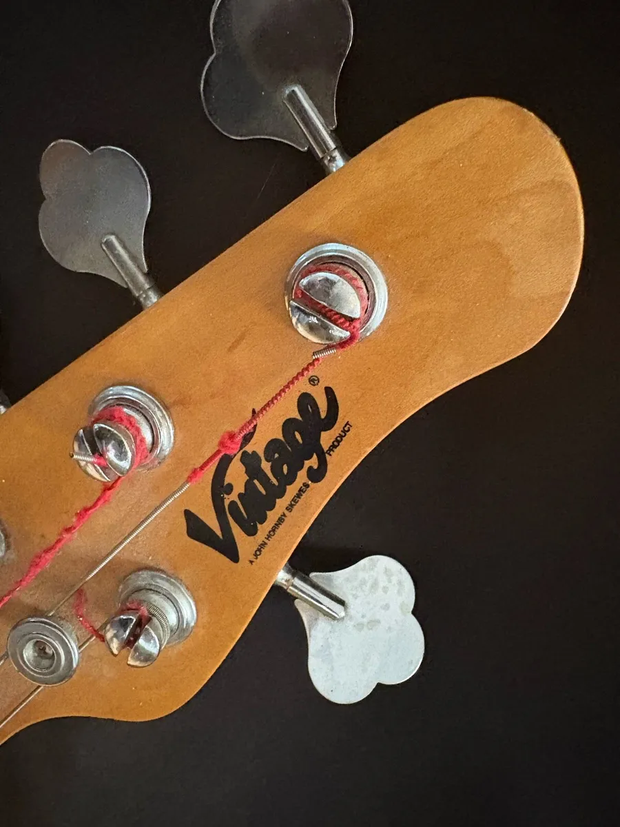 Vintage Bass Guitar - Image 2