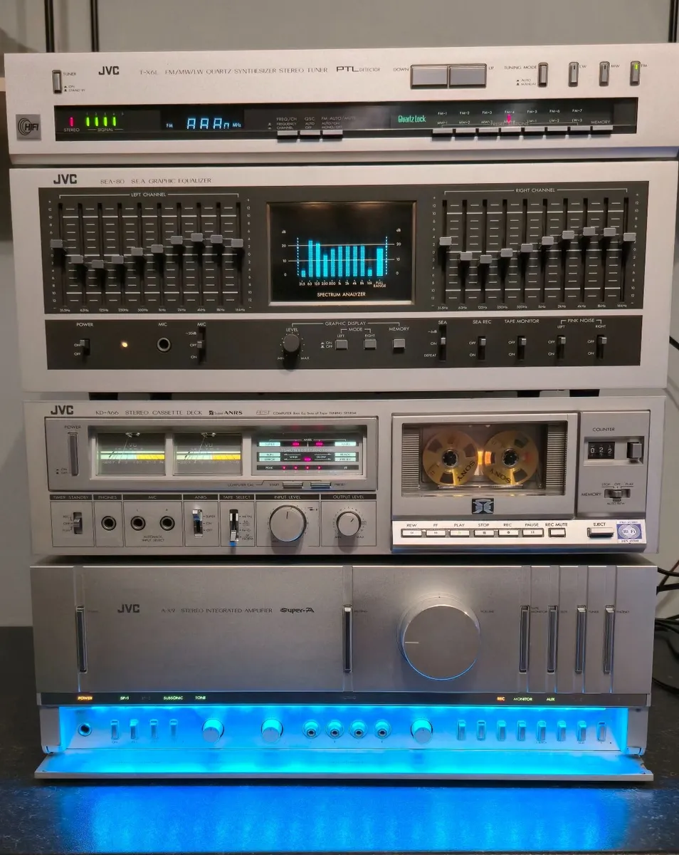 Hi-End JVC SYSTEM VINTAGE SERVICED 1979y PERFECT - Image 1