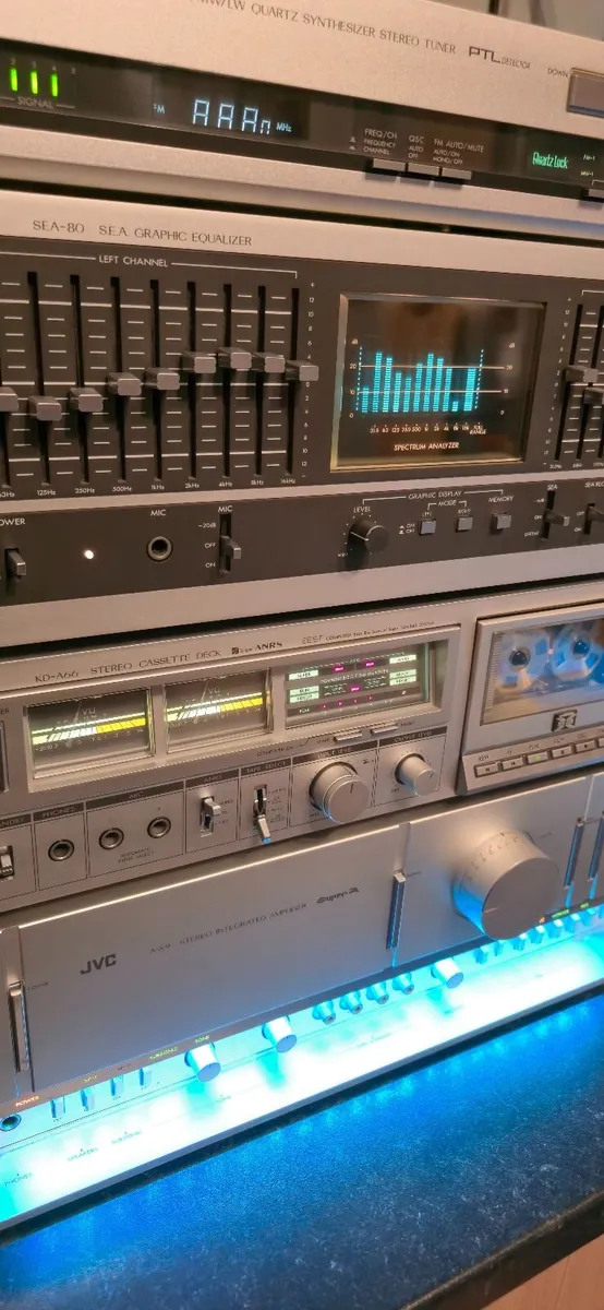 Hi-End JVC SYSTEM VINTAGE SERVICED 1979y PERFECT - Image 3
