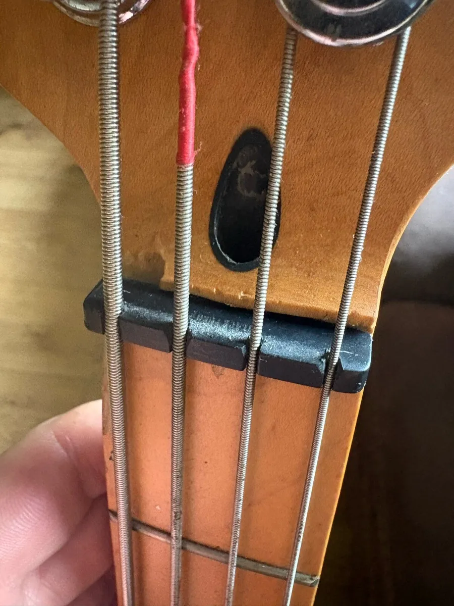Vintage Bass Guitar - Image 4