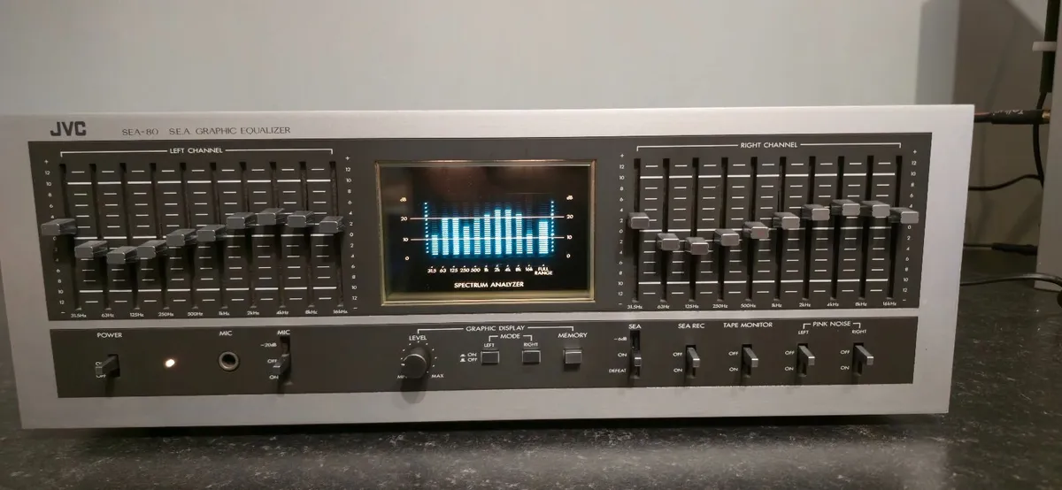 JVC SEA-80 Hi-End GRAPHIC EQUALIZER BEST THE WORLD - Image 3
