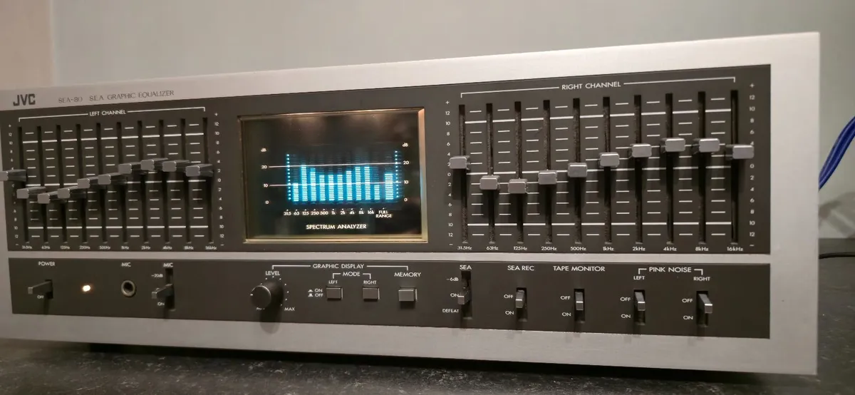 JVC SEA-80 Hi-End GRAPHIC EQUALIZER BEST THE WORLD - Image 1
