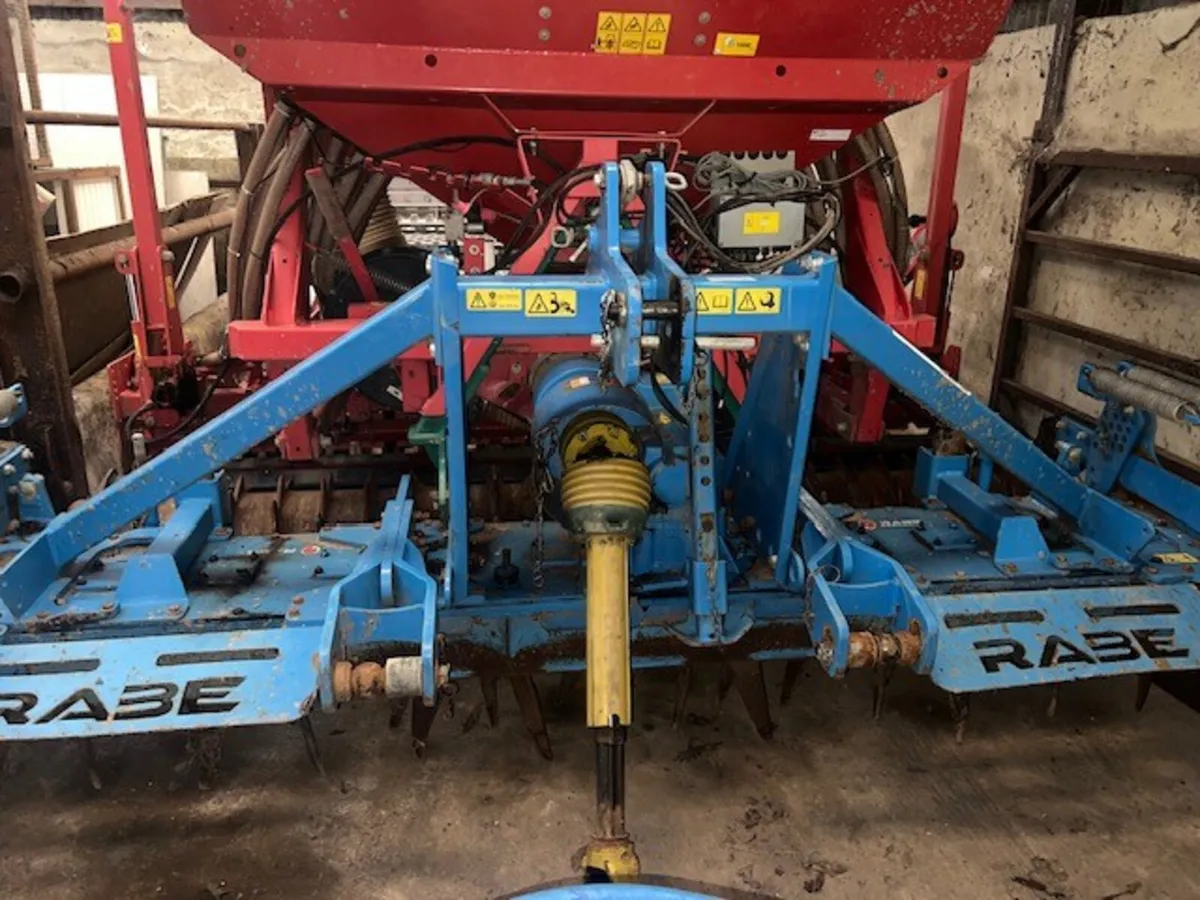 RABE 3m POWER HARROW (2018) + KV 3m S-DRILL UNIT - Image 4