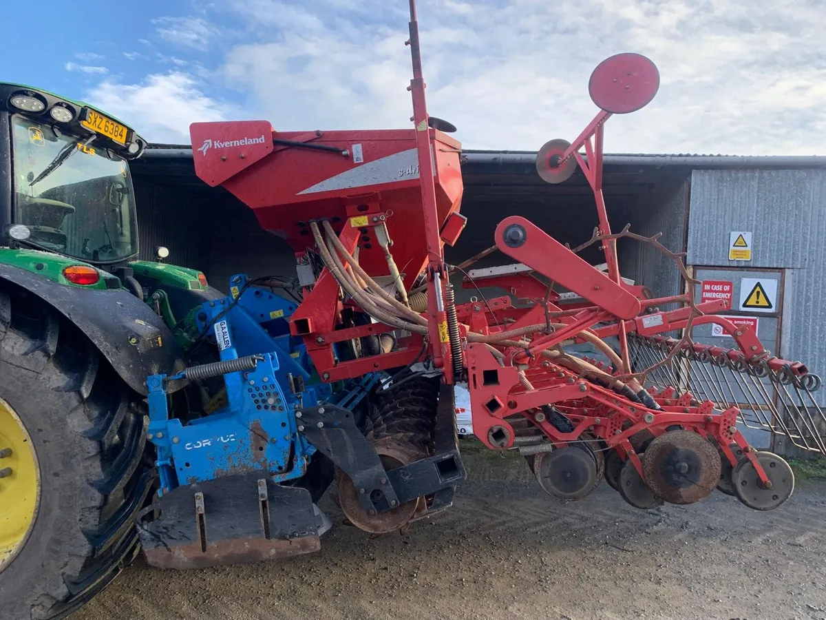 RABE 3m POWER HARROW (2018) + KV 3m S-DRILL UNIT - Image 3