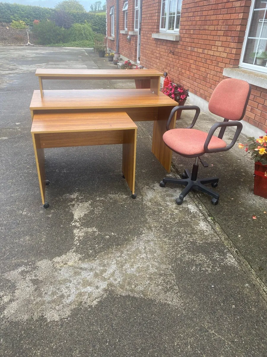 Desk & Chair - Image 1