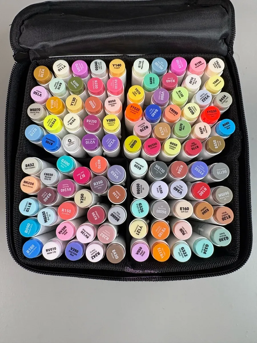 Marker Set - 80 Markers - Ohuhu - Image 2