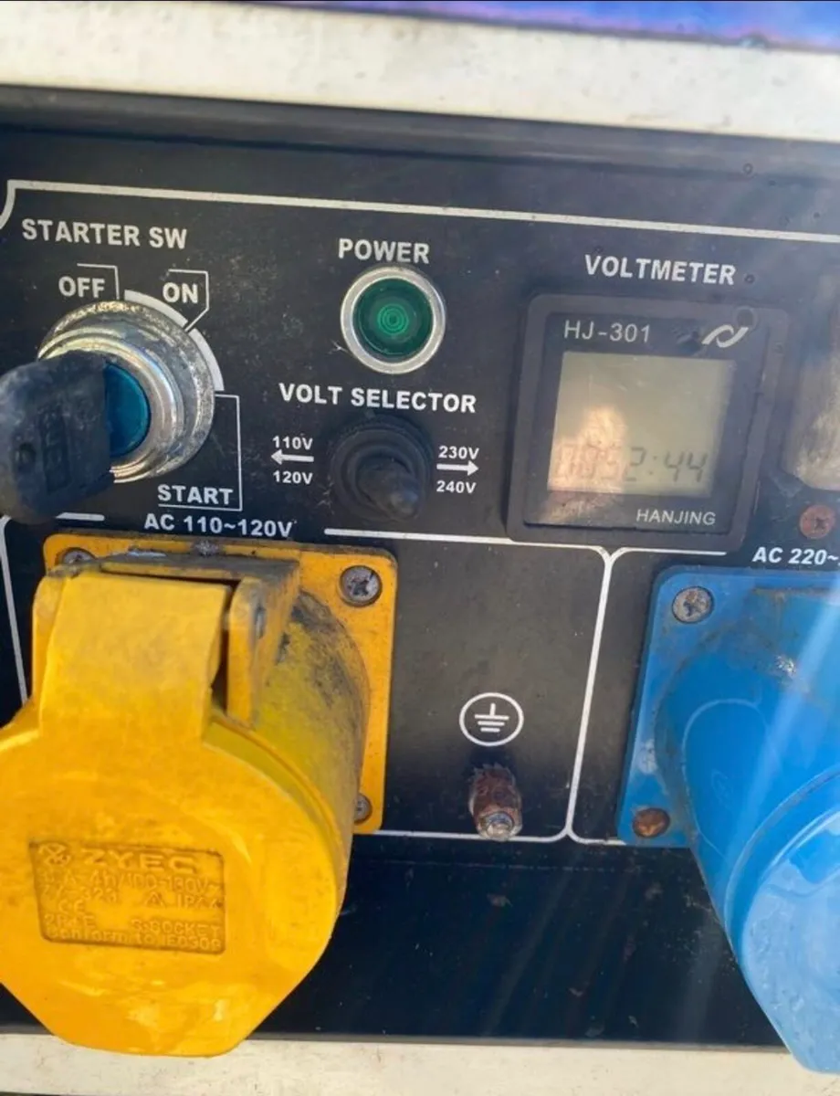 JEFFERSON PETROL GENERATOR 7.9KVA - Image 3
