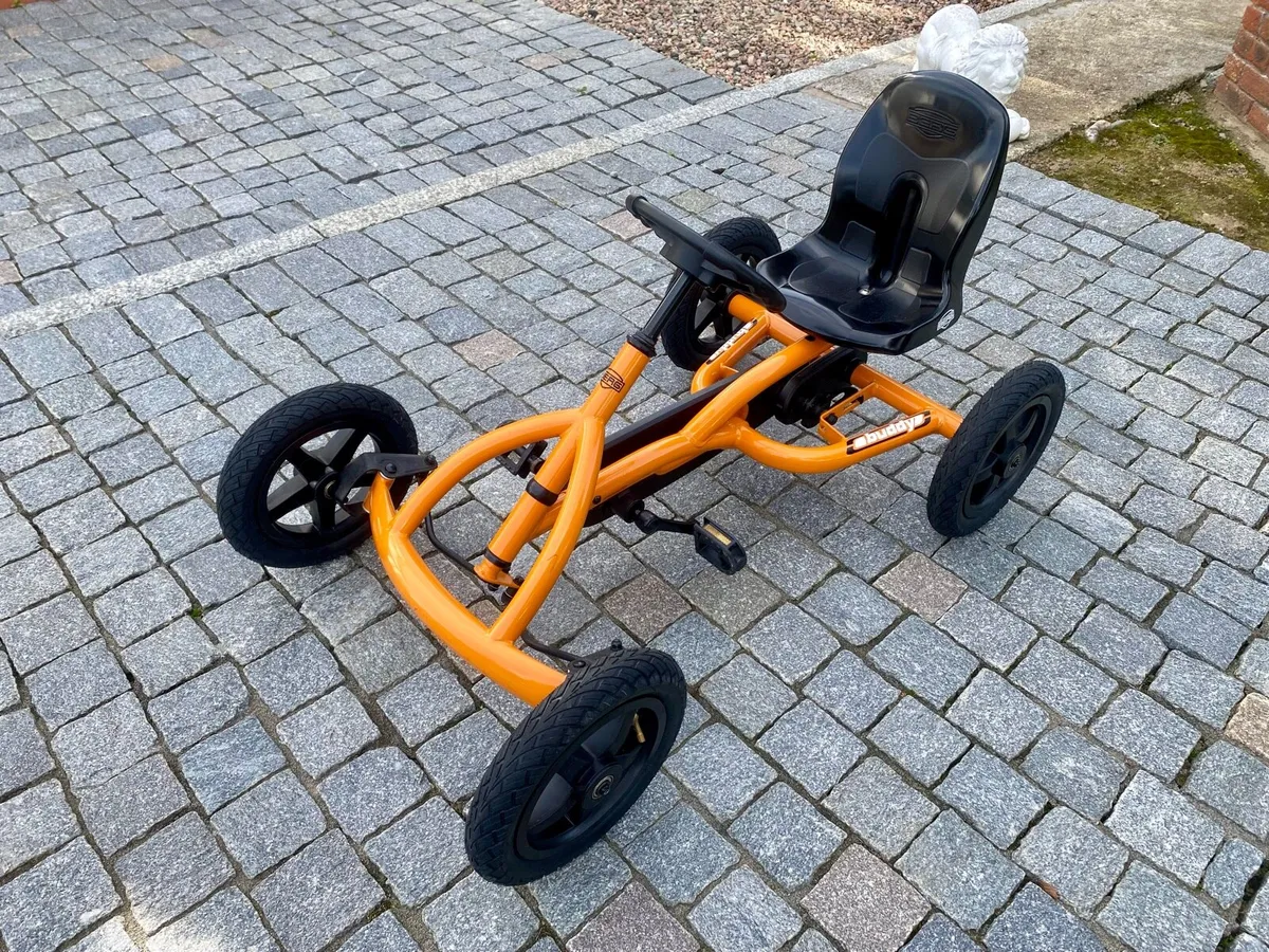 Berg Bubby Pedal Go-Kart Orange Aged 3-9 - Image 2
