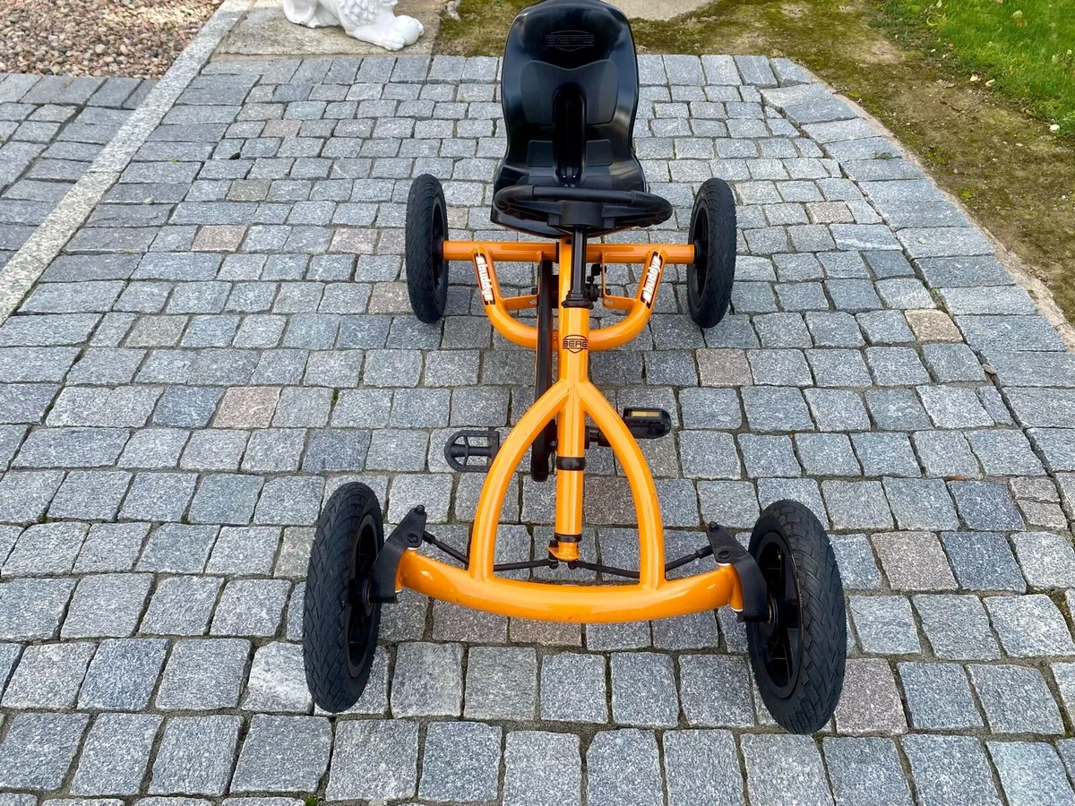Berg Bubby Pedal Go-Kart Orange Aged 3-9 - Image 3