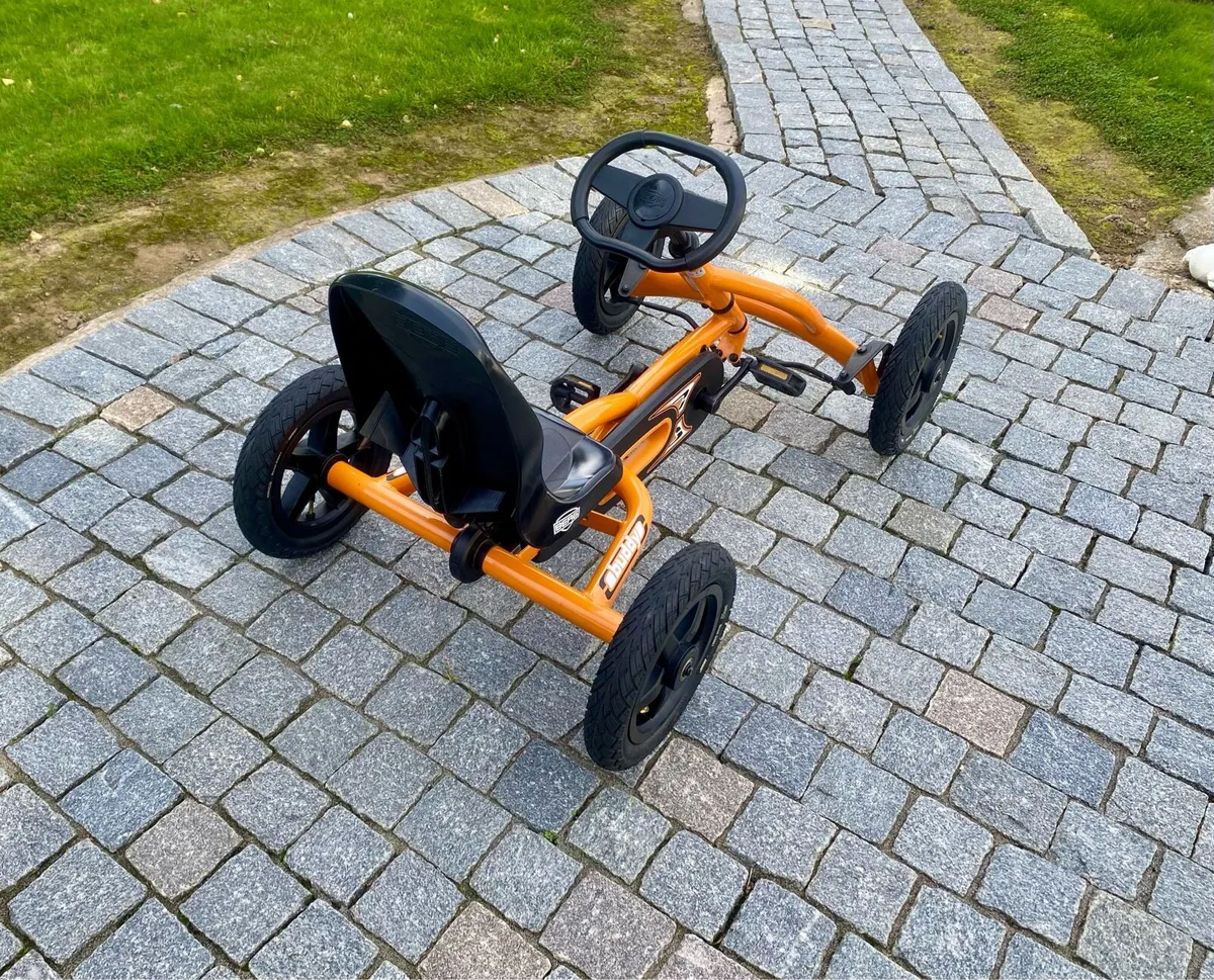 Berg Bubby Pedal Go-Kart Orange Aged 3-9 - Image 4