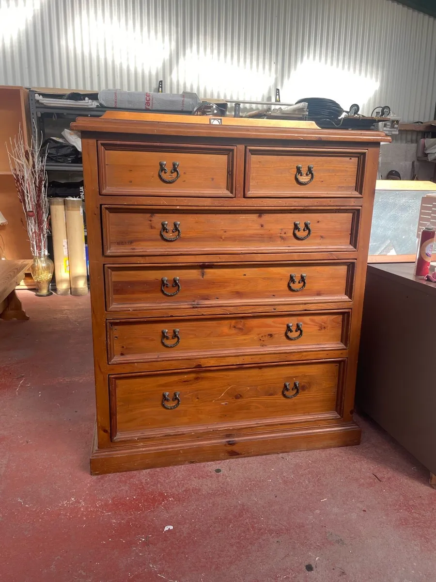 Solid Wood Chest of Drawers - Image 1