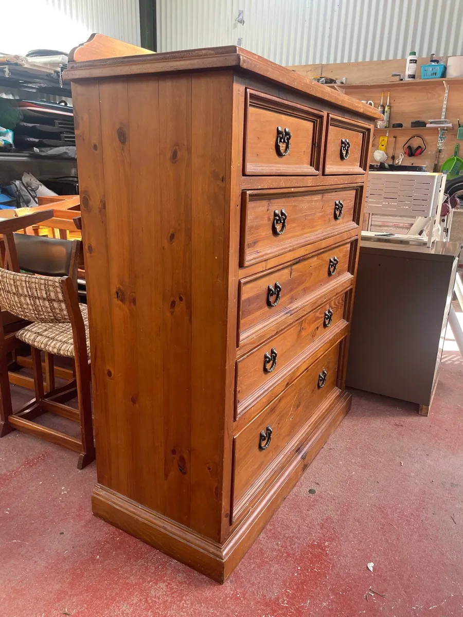Solid Wood Chest of Drawers - Image 2
