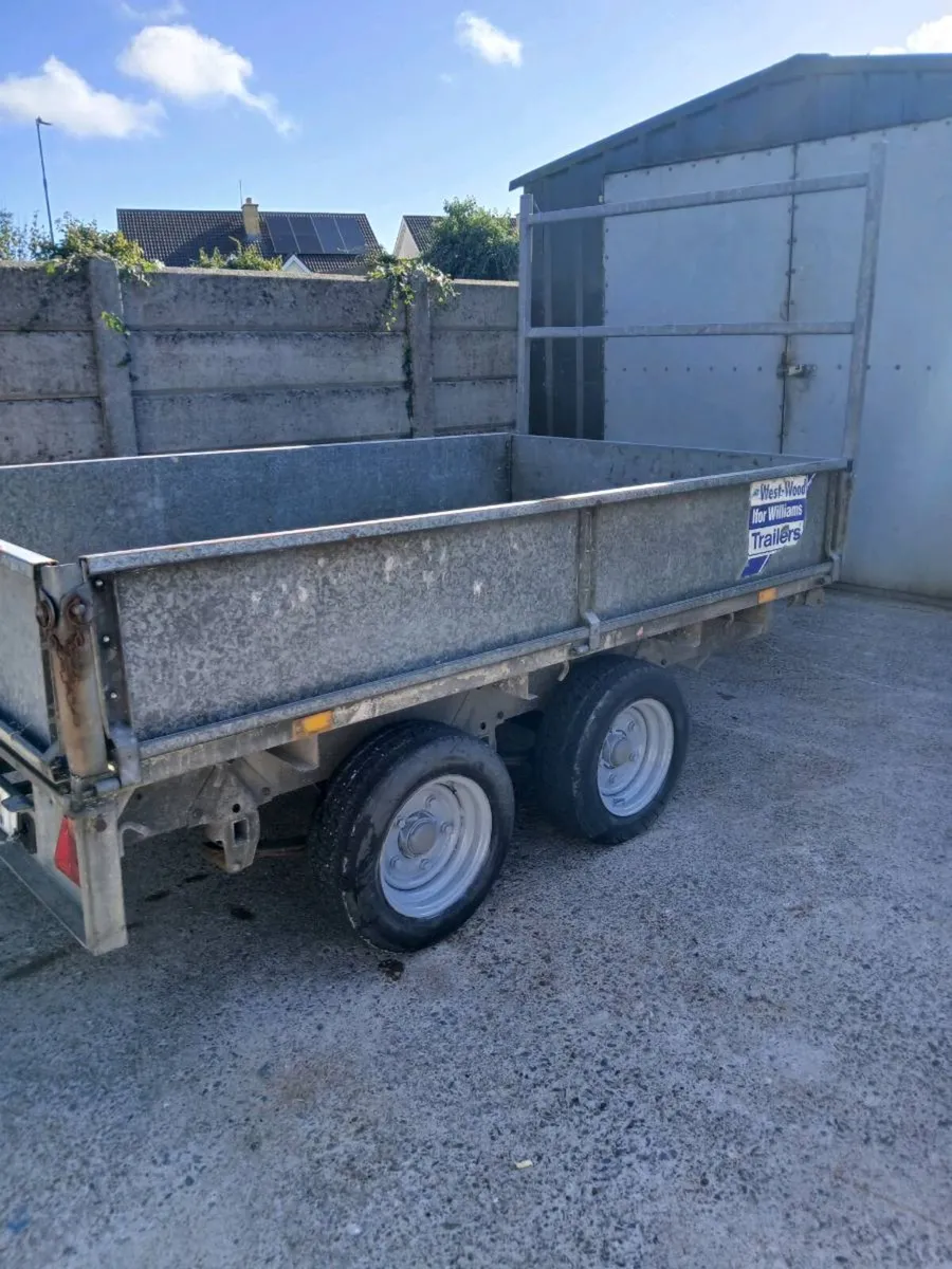 Ifor Williams trailer 8ft by 5ft - Image 3