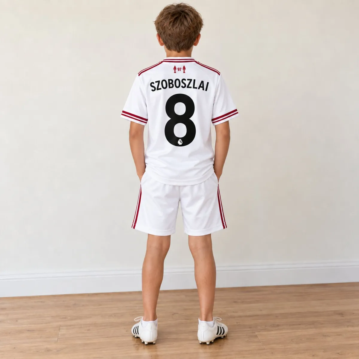 Liverpool kids szoboszlai kit including jersey and - Image 1