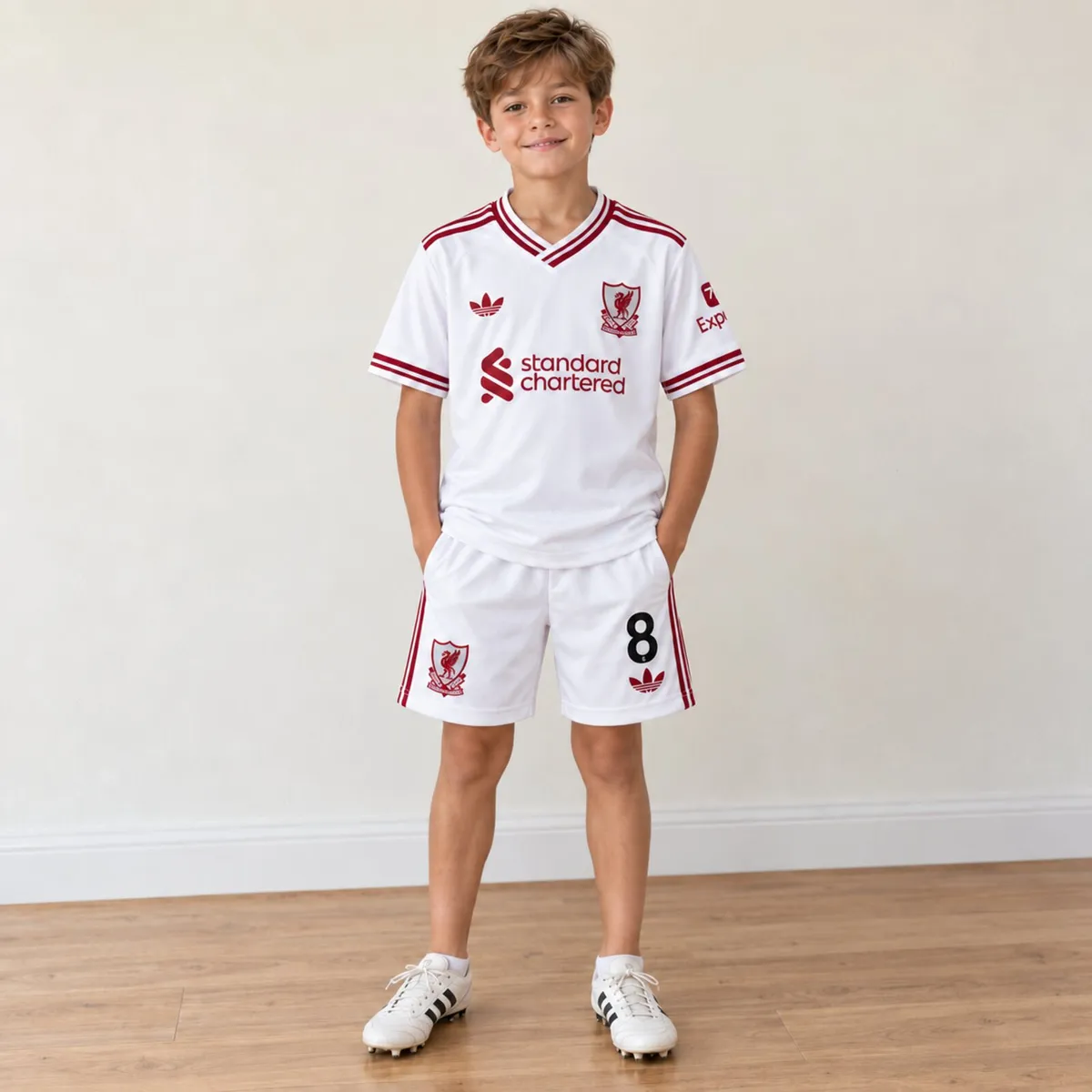 Liverpool kids szoboszlai kit including jersey and - Image 2