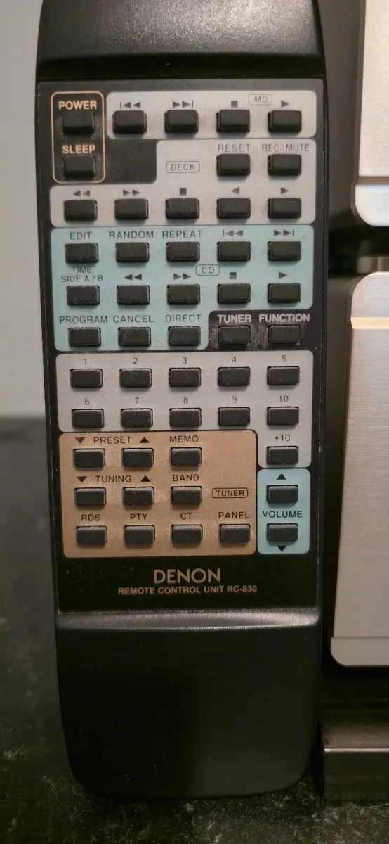 AUDIOPHILE DENON GOLD Hi-Class TAPE CD RADIO AMP - Image 4