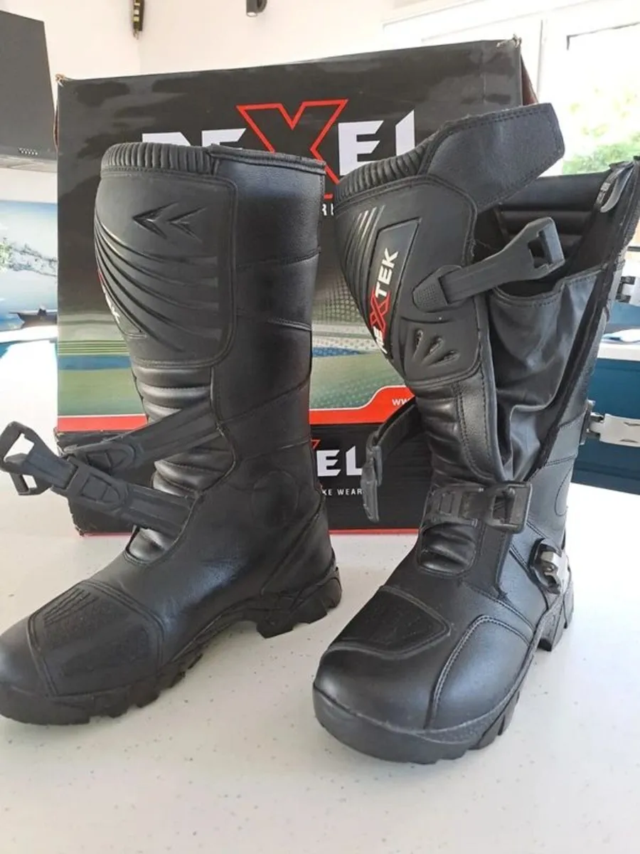Rexel Motorbike Boots, Size 41 - Image 1