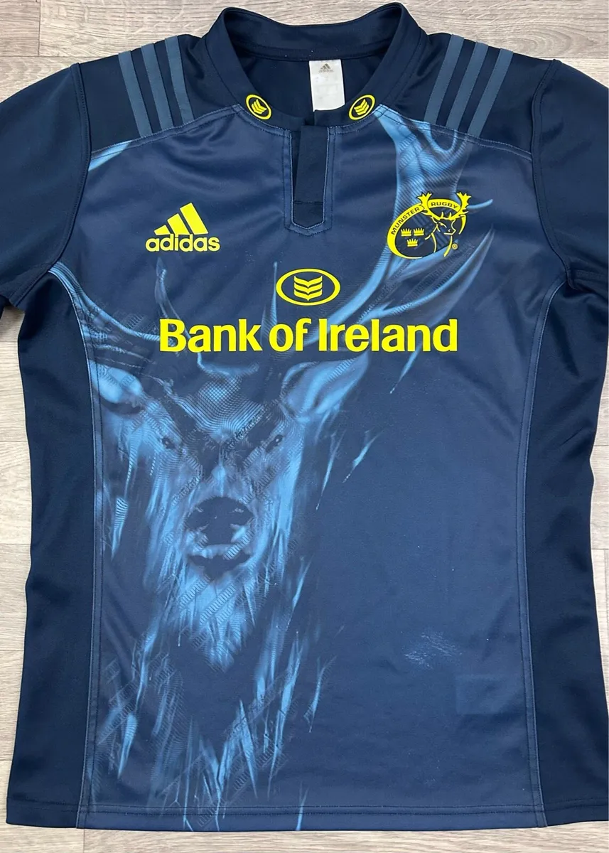 Adidas Munster Rugby Jersey Shirt Mens XL - Image 2