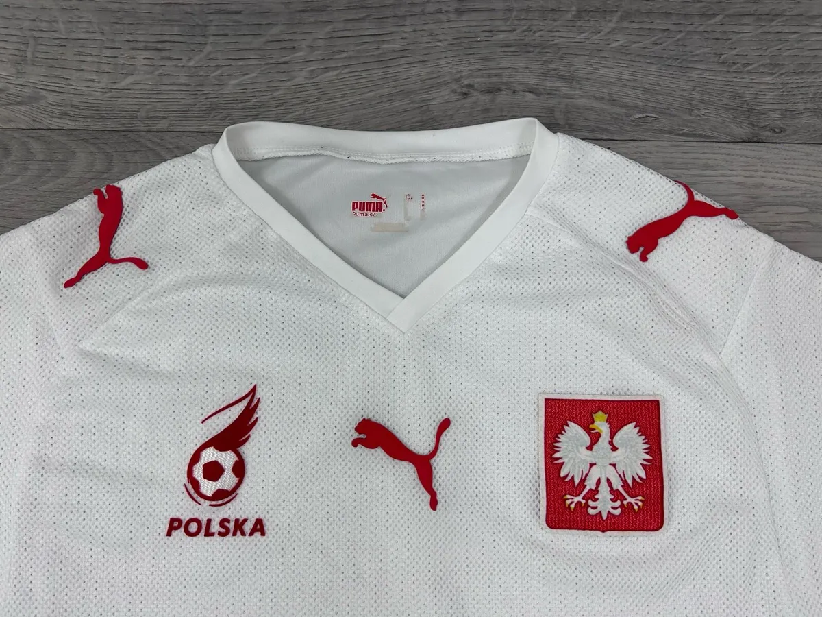 Vintage 2008 Puma Poland Polska Home Jersey M - Image 3