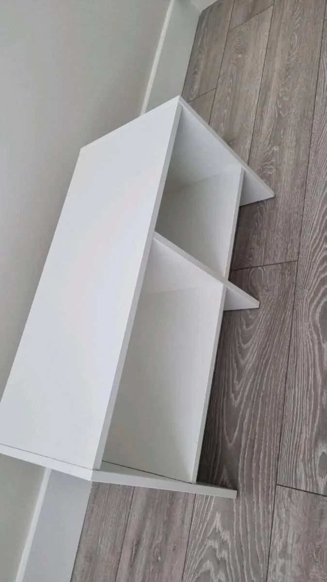 White IKEA TV Bench - Image 1