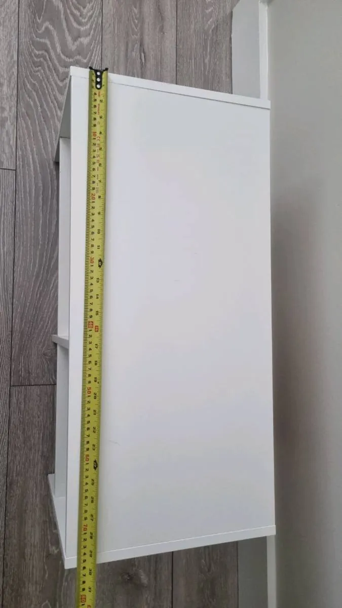 White IKEA TV Bench - Image 3