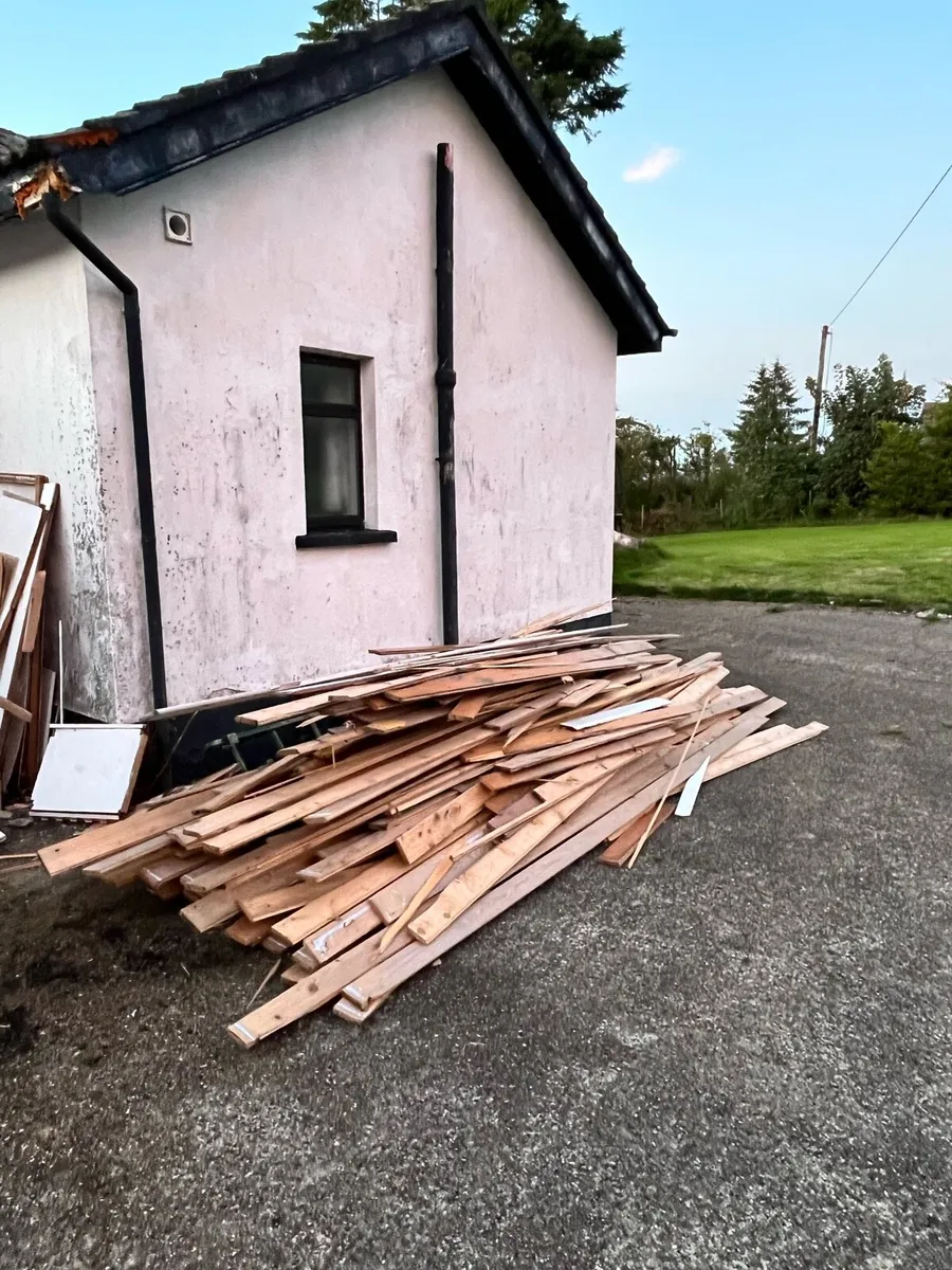 Timber for kindling