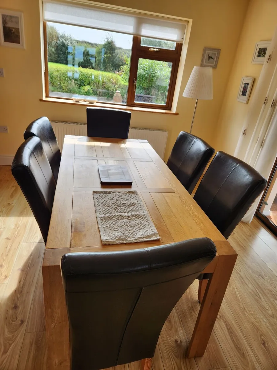 Table and chairs