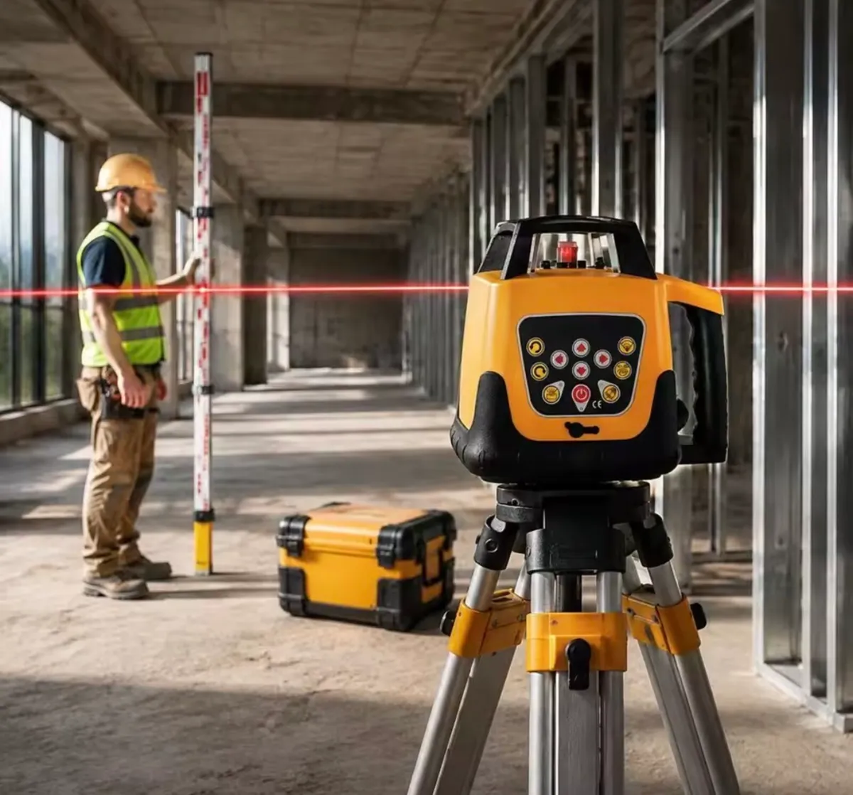 NEW Rotary Laser Level Kit Self Levelling kit - Image 2