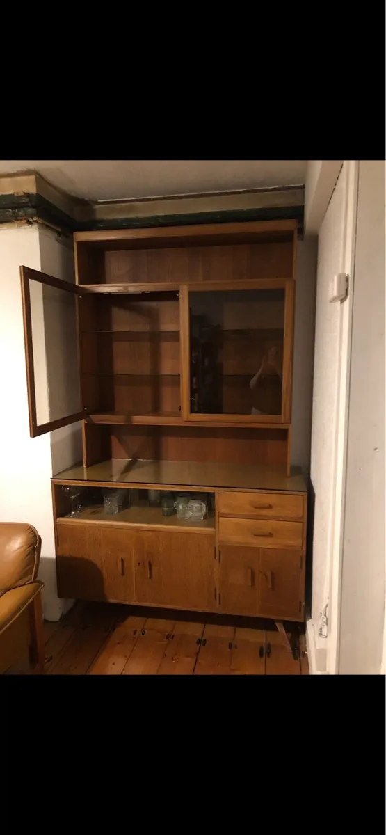 Mid century modern McIntosh highboard display unit - Image 2