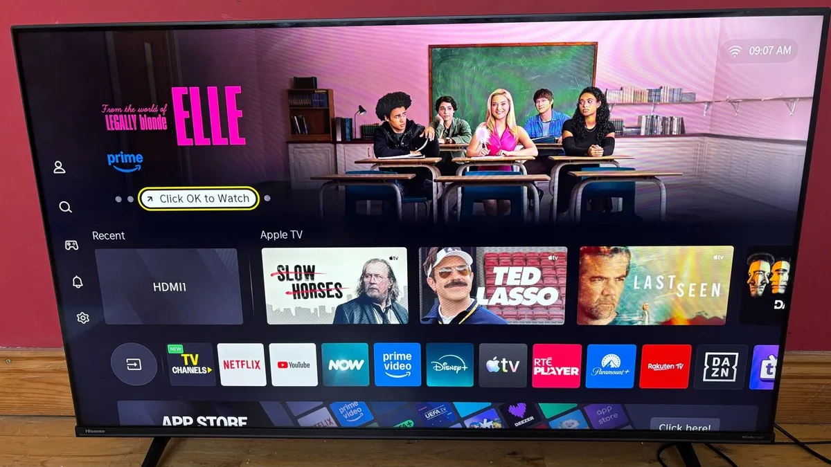 43” 4K Hisense TV with VIDAA Smart OS - Image 1