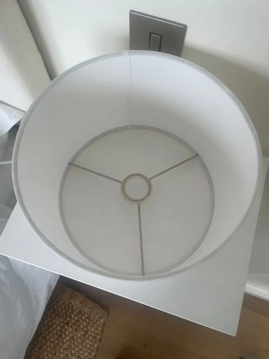 2 X Marble Table Lamps (The White Company) - Image 4