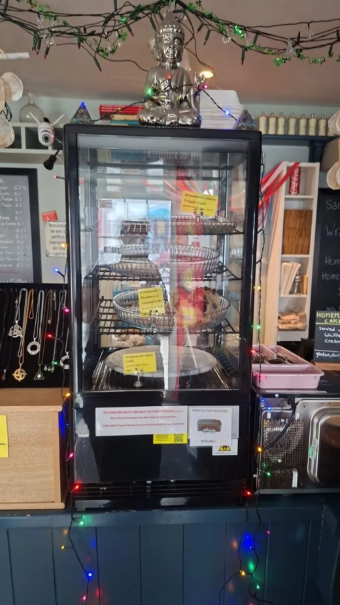 Cake display fridge, salad spinner - Image 2