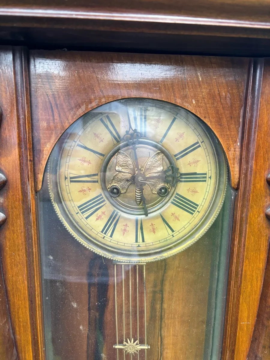 Antique Vienna wall clock - Image 2