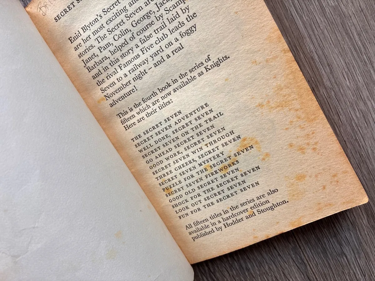 Vintage Enid Blyton: Secret Seven on the Trail (Pa - Image 2