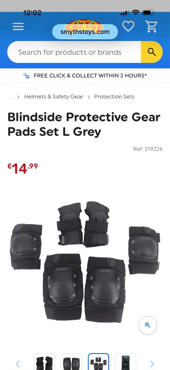 Kids knee / elbow guard set for cycling - Image 4