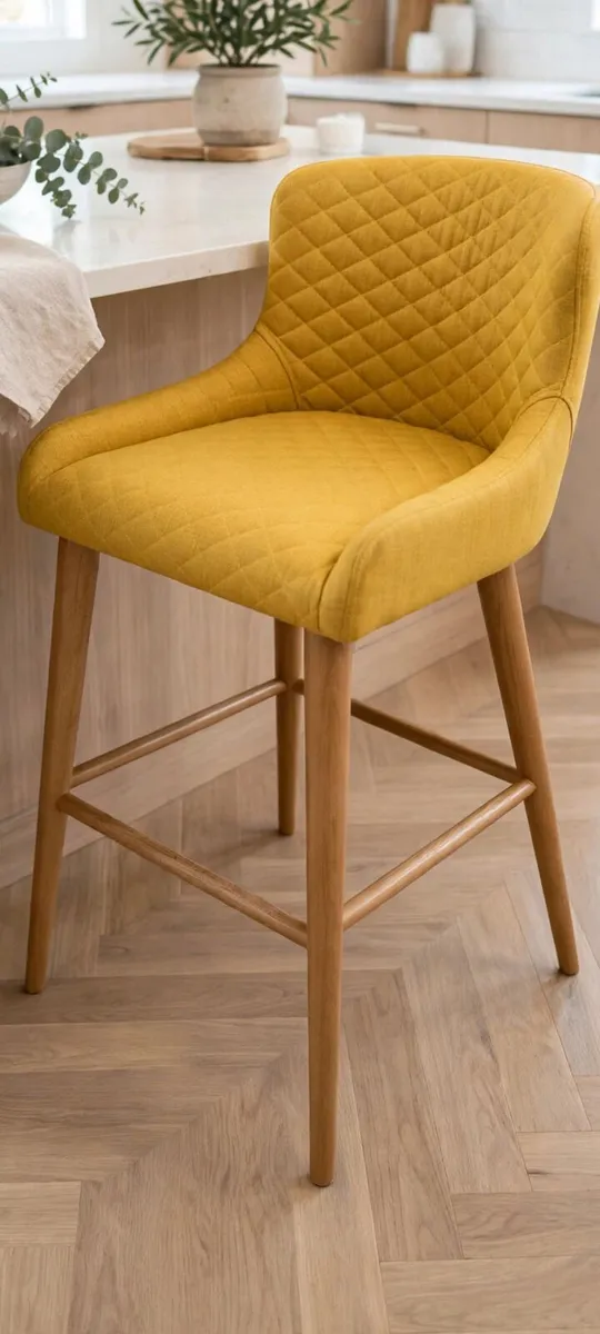 Oak High Stool - Image 1