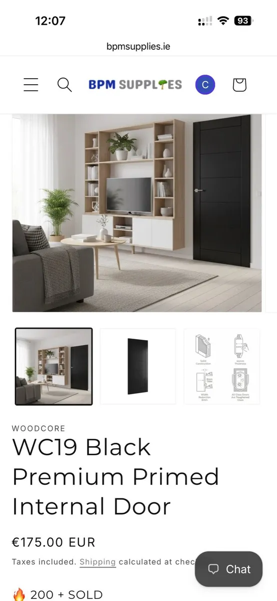 Internal Doors (Black) - Image 4