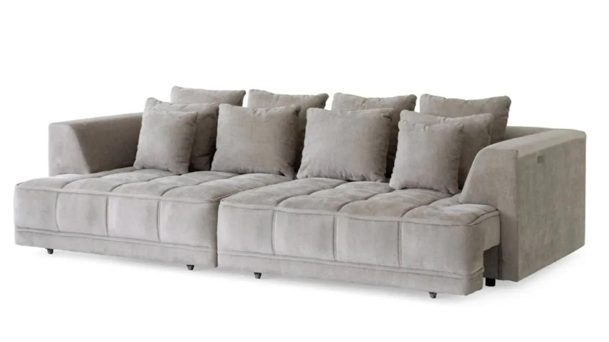 NEW Harvey Norman Amelia 4 Seater Sofa Beige - Image 2