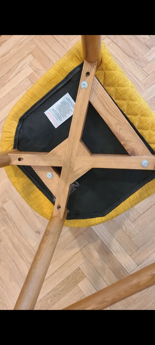 Oak High Stool - Image 3