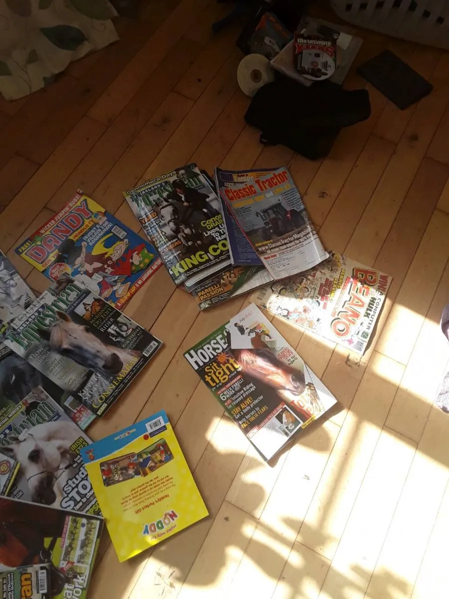 Magazines football fishing horses 100s of - Image 4