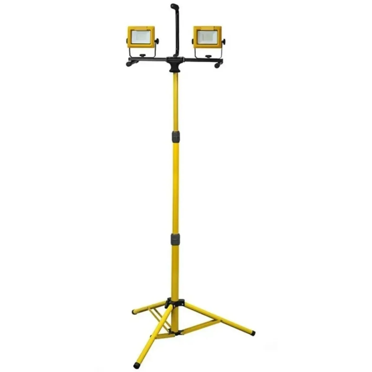 Twin LED Spot Site Light Tripod 230V - Image 1