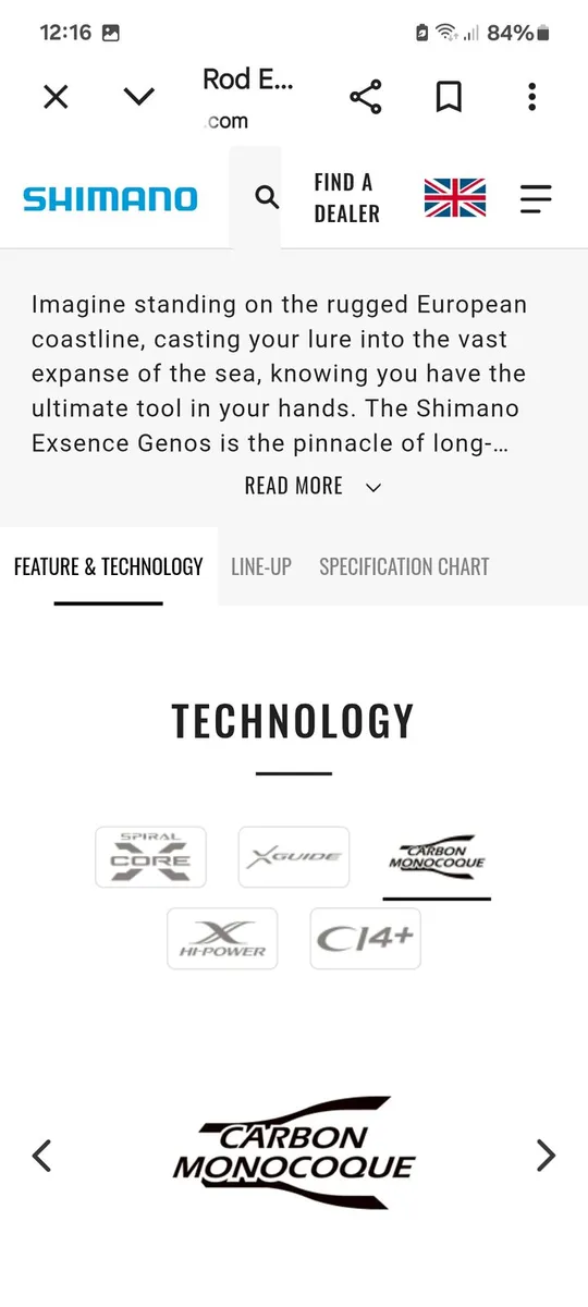 Shimano Excense Genos 25 2.74m 8-45g - Image 4
