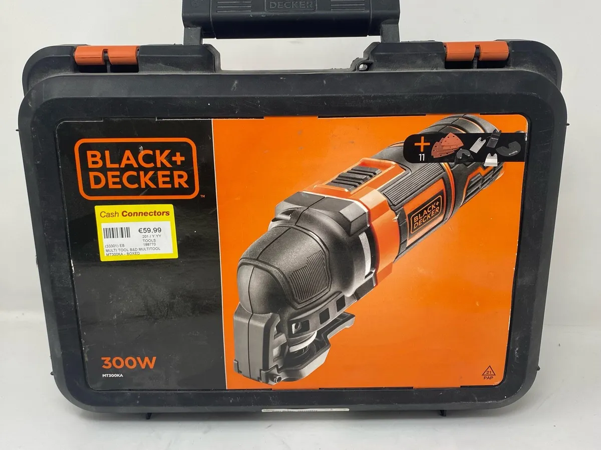Black + Decker MT300KA 300W Oscillating Multi Tool - Image 3