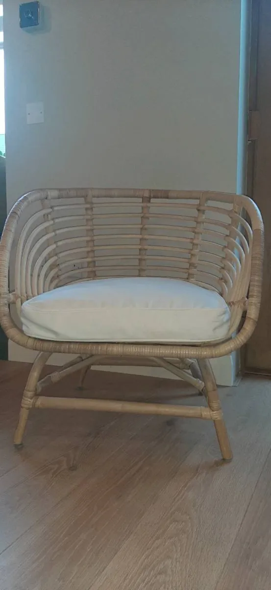 IKEA  Buskbo Rattan armchair - Image 1