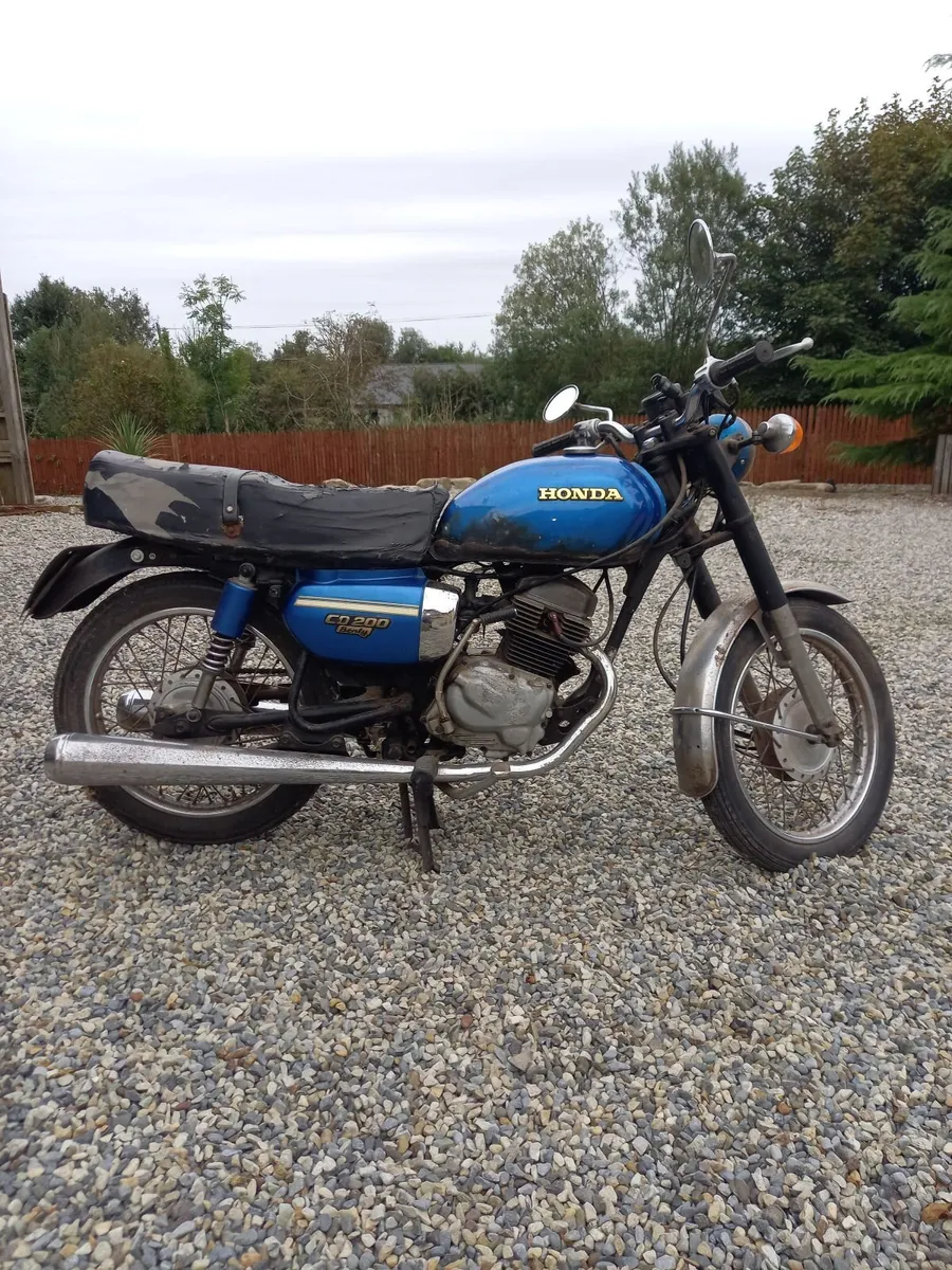 1981 Honda Benly 200 - Image 4