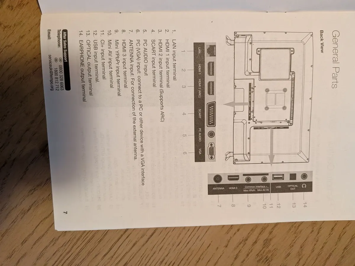 Bauhn 32" HD tv - Image 3