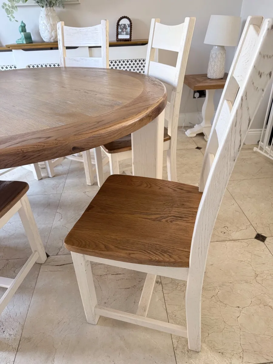 Dining table and chairs - Image 2